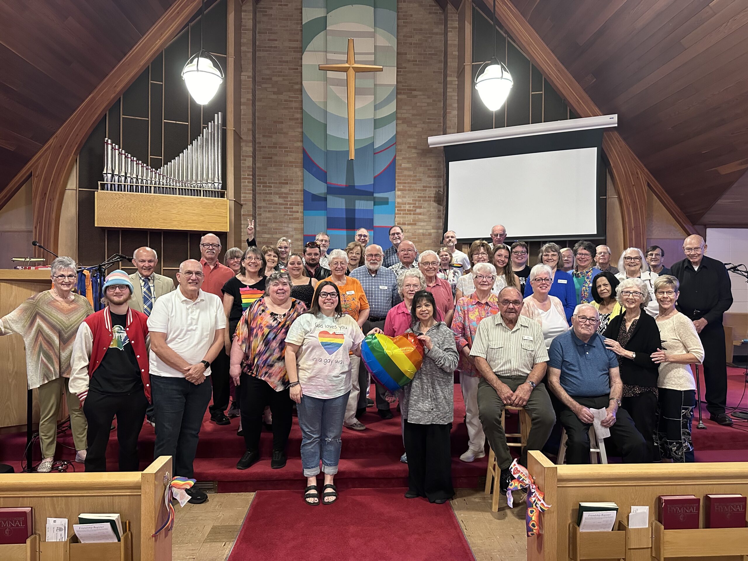 FIRST UNITED celebrates as a Reconciling Church June 9, 2024